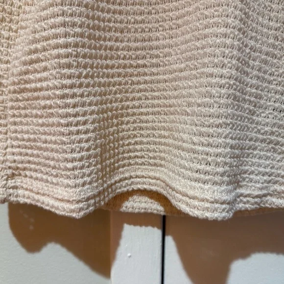 NWOT Cream Cropped Embellished Camisole - Picture 4 of 6